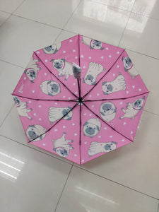 Puggled Umbrella  - exclusive Puggled design